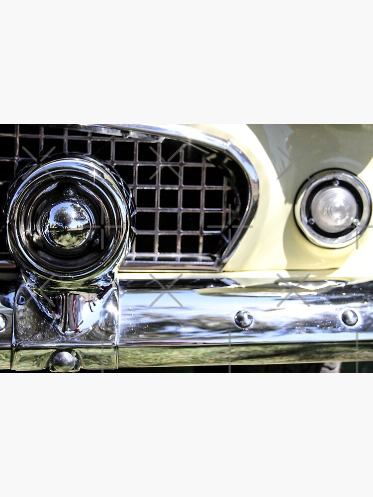 "Classic car grill" Sticker by WilderDesignC Redbubble