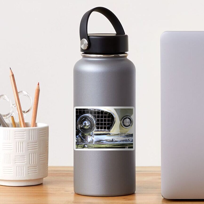 "Classic car grill" Sticker by WilderDesignC Redbubble