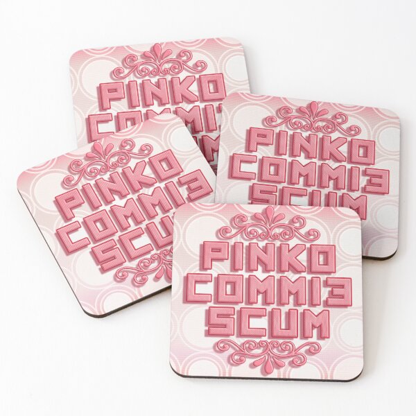 Item preview, PINKO COMMIE SCUM designed and sold by Stephanie "Coco" Landry.