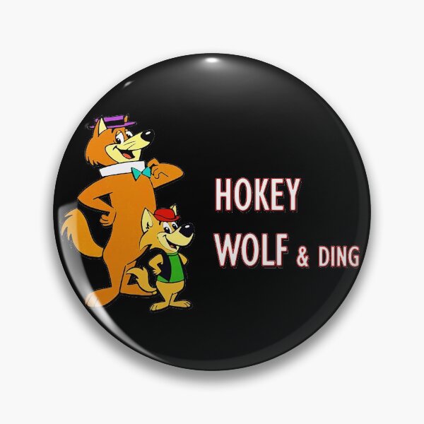 Item preview, Hokey Wolf and Ding Retro Vintage Tribute designed and sold by 90snerd.