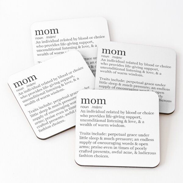 Item preview, The Un-Dictionary Definition of Mom designed and sold by inkymisfit.