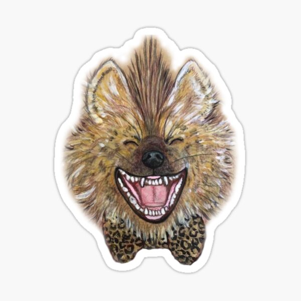 Item preview, Happy Harry Hyena / African Animal / Laughing Hyena / Spirit Animal /  designed and sold by artenvironments.