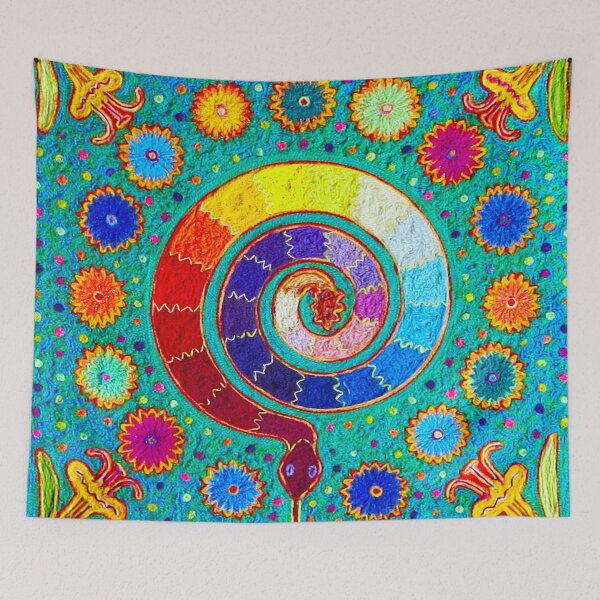 Item preview, Shaman Serpent Ritual Huichol designed and sold by Esprit-Mystique.