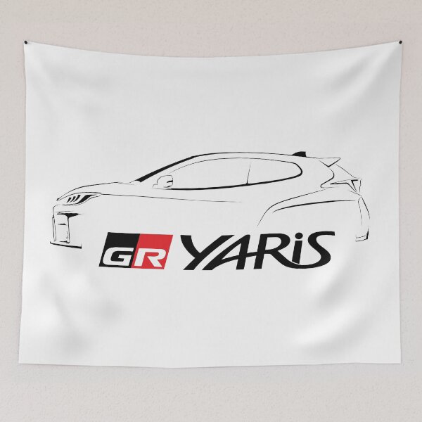 Item preview, GR Yaris Silhouette - Black designed and sold by pr0xy.