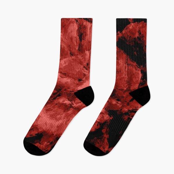 Item preview, Living Coral Dark Abstract designed and sold by majoihart.