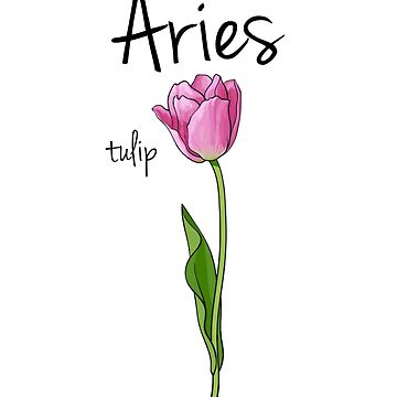aries - Flower Aries Flowers For The Zodiac Sign- Zodiac Flower Writing