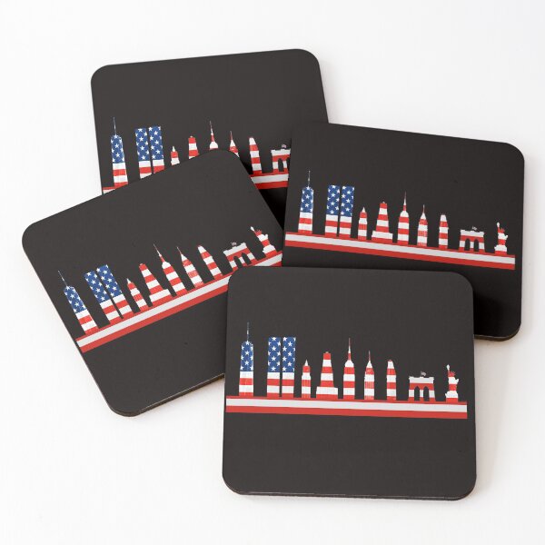 Item preview, American Flag York City Skyline designed and sold by Warren Paul Harris.