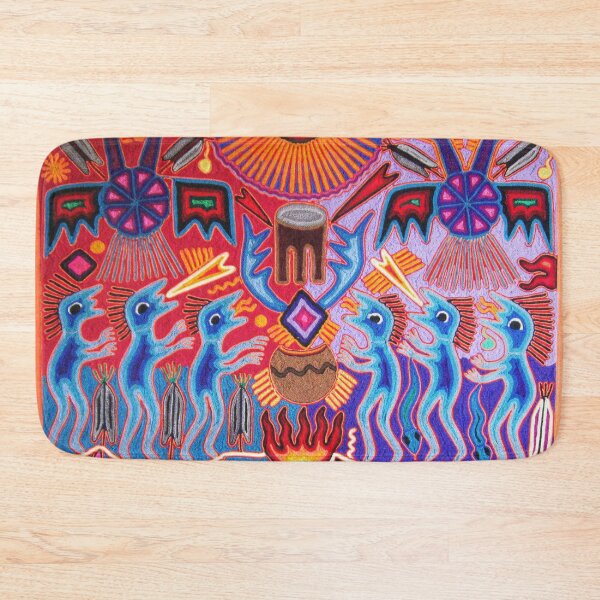 Item preview, Shaman Del Sol Fire Ritual Huichol designed and sold by Esprit-Mystique.