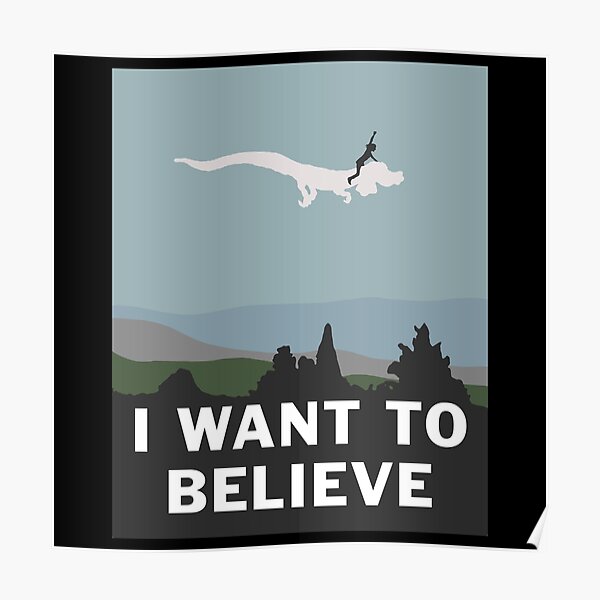 Ich möchte glauben (an Falkor) Poster