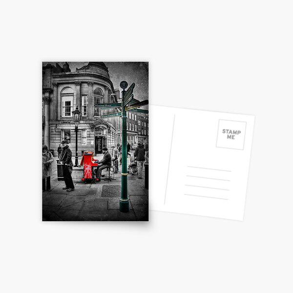 Piano Man Postcard