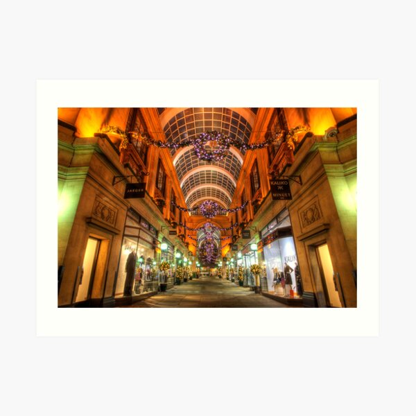 Nottingham Exchange Arcade Art Print