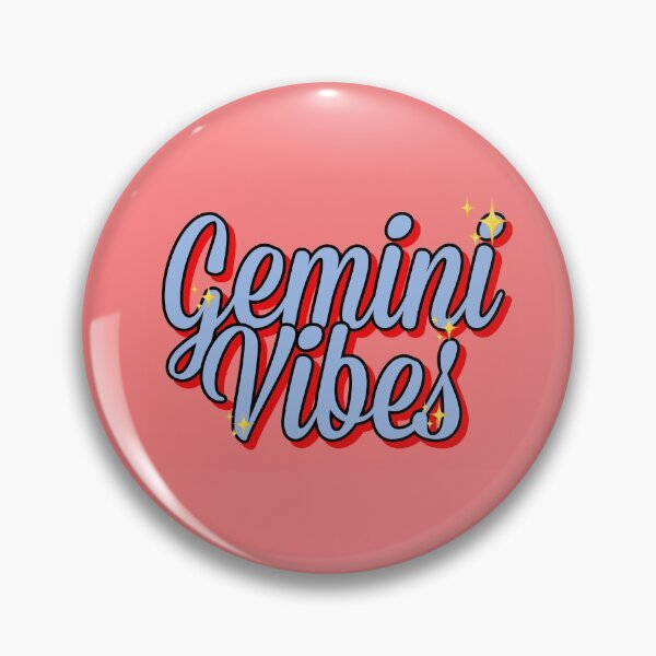 Artikelvorschau, Gemini Vibes Astrologie-Aufkleber von gabyiscool entworfen und verkauft von gabyiscool.