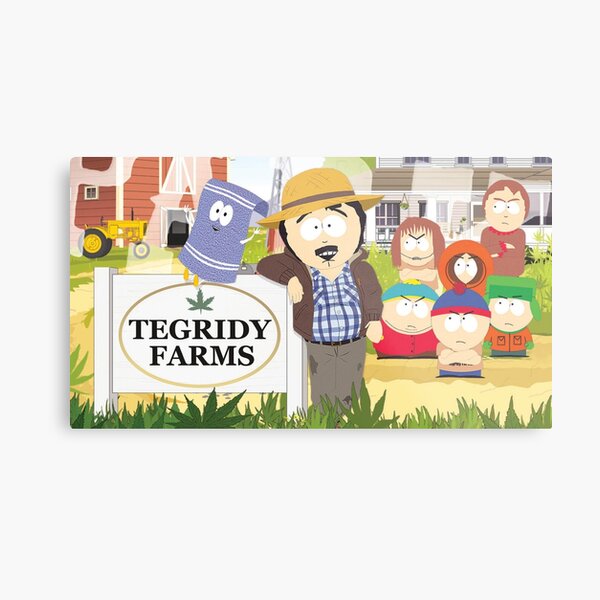 Tegridy Farms Randy Marsh South Park Metal Print