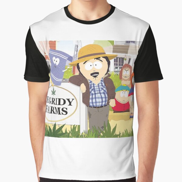 Tegridy Farms Randy Marsh South Park Graphic T-Shirt