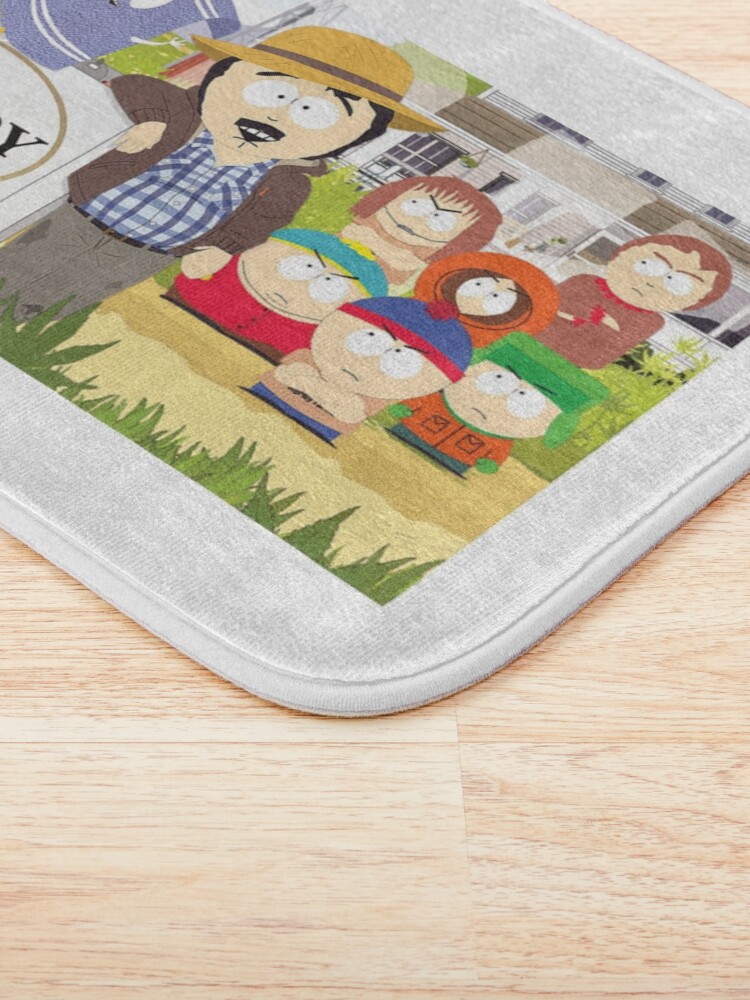 Alternate view of Tegridy Farms Randy Marsh South Park Bath Mat
