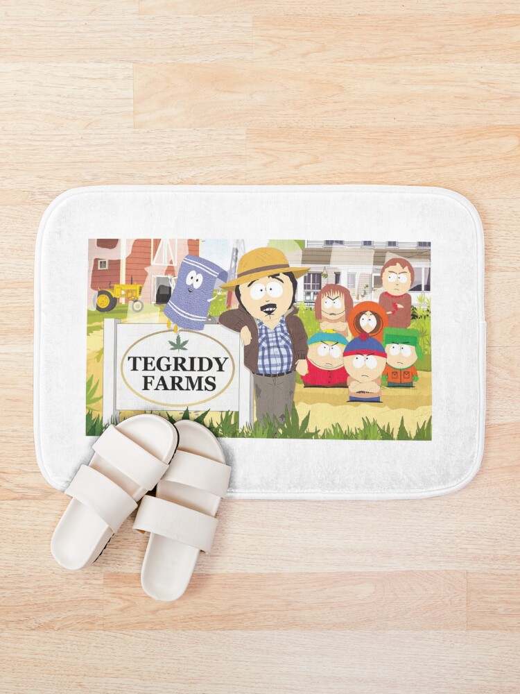 Alternate view of Tegridy Farms Randy Marsh South Park Bath Mat
