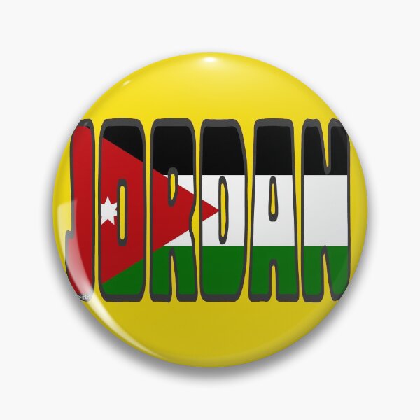 Item preview, Jordan Font With Jordanian Flag designed and sold by Havocgirl.