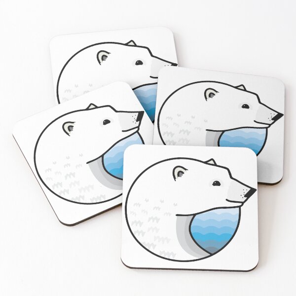 Item preview, Polar Bear Logo Badge designed and sold by DavidAlan.