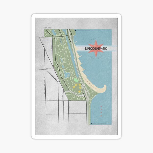 Parks of Chicago: Lincoln 2020 Edition Sticker