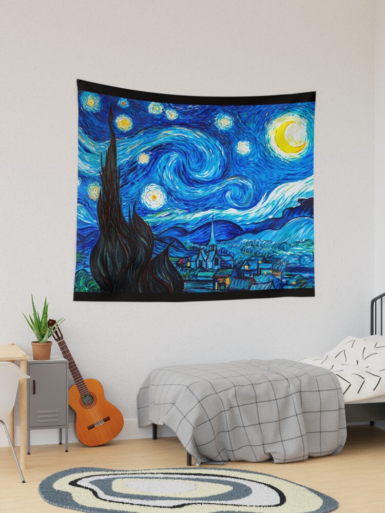 Starry Night Gifts - Vincent Van Gogh Classic Masterpiece Painting Gift  Ideas for Art Lovers of Fine Classical Artwork from Artist of Sternennacht  Zipper Pouch for Sale by merkraht