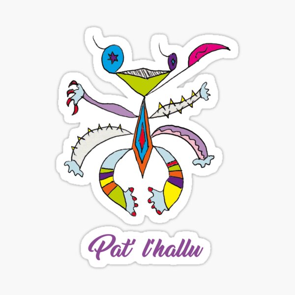 Pat l'Hallu Sticker