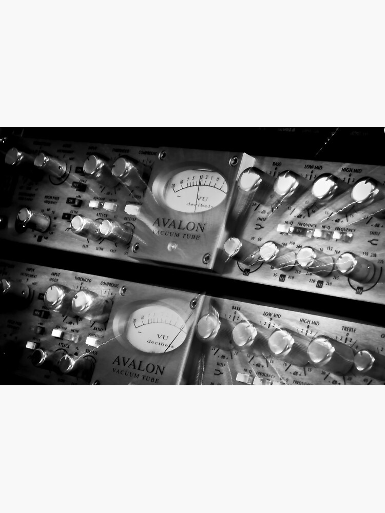 "Sound Gear 1 Mic Preamp" Poster for Sale by wulfman65 Redbubble