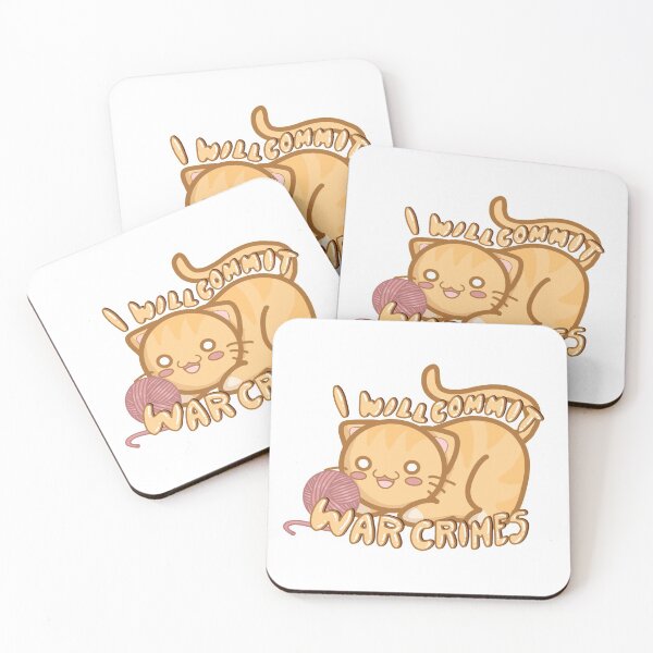 Item preview, Cat War Crimes designed and sold by yoshiiano.