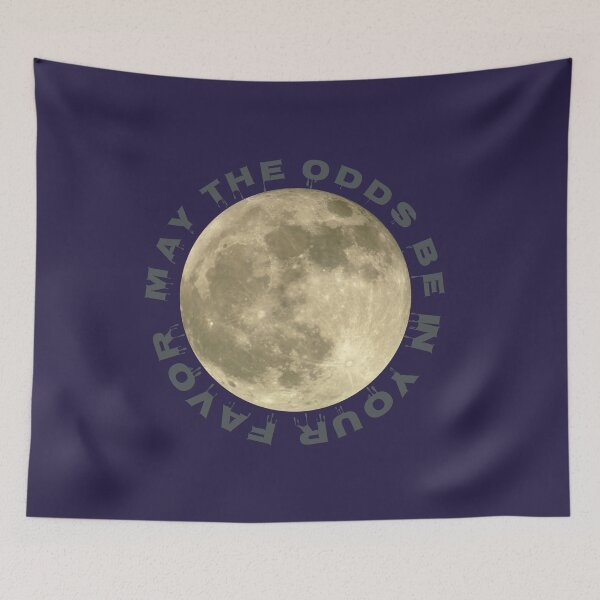 Item preview, FullMoon May the Odds be in Your Favor for Night Shift Nurse designed and sold by ScrublifeHumor.