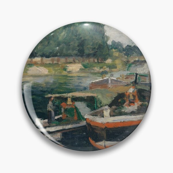 Item preview, Barges at Pontoise designed and sold by Tizeru.
