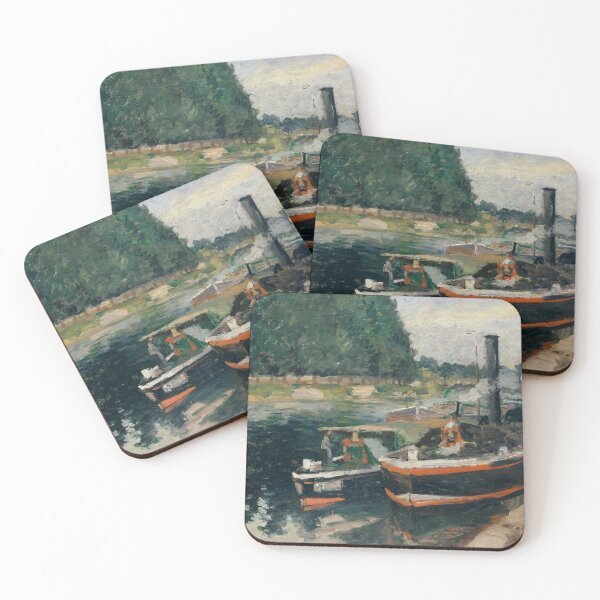 Item preview, Barges at Pontoise designed and sold by Tizeru.