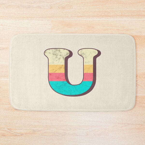 Item preview, Vintage U, vintage alphabet, typography, vintage font, Retro U, retro font designed and sold by OkihanaShop.