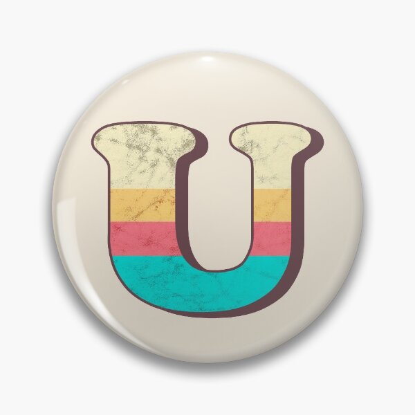 Item preview, Vintage U, vintage alphabet, typography, vintage font, Retro U, retro font designed and sold by OkihanaShop.