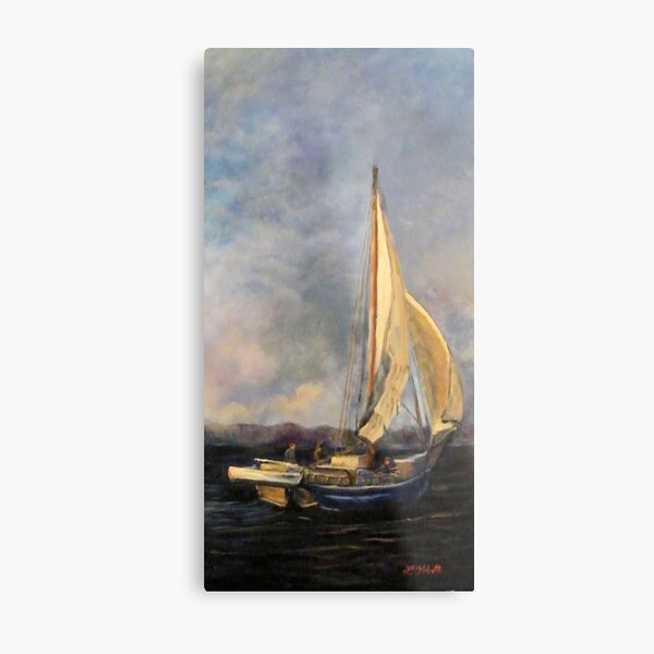 "Light on the Chesapeake" Metal Print