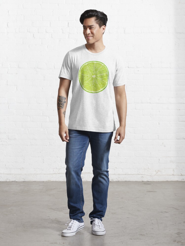 lime t shirt mens