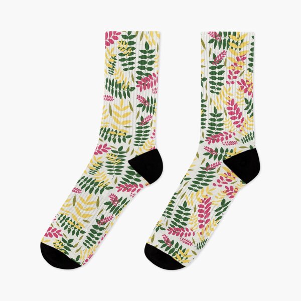 Item preview, Joyful pastel leaves pattern  designed and sold by Simplulina.