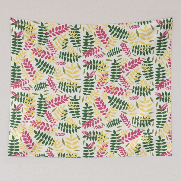 Item preview, Joyful pastel leaves pattern  designed and sold by Simplulina.