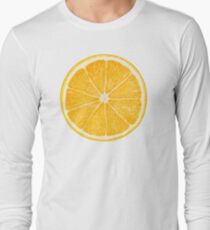 Slice of orange fruit Long Sleeve T-Shirt