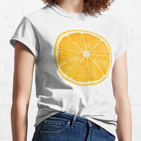 Slice of orange fruit Classic T-Shirt