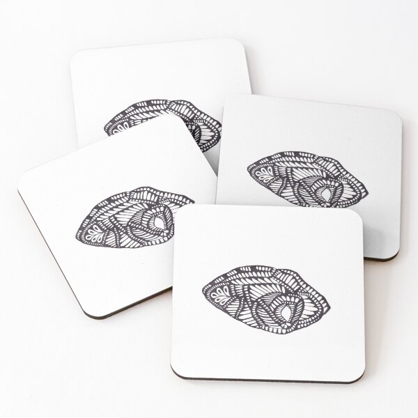 Item preview, Black and white ink doodle  designed and sold by lisahiselius.