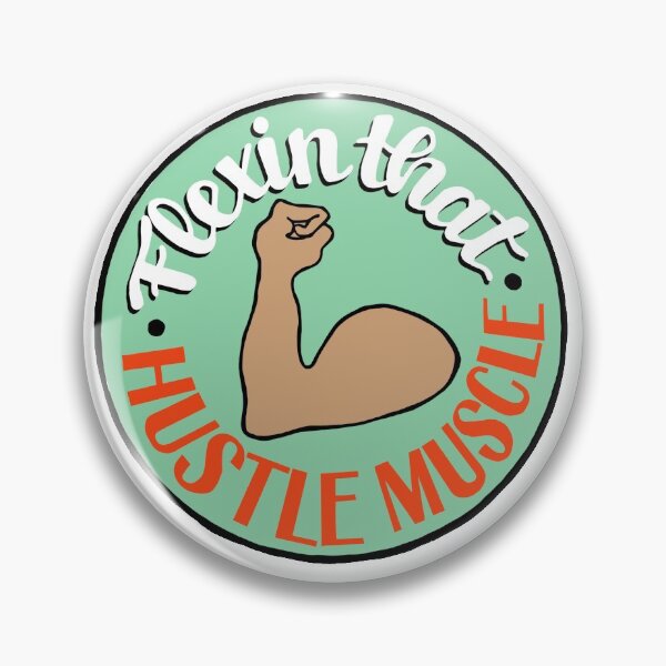 Item preview, Flexin' That Hustle Muscle designed and sold by NETO Studio.