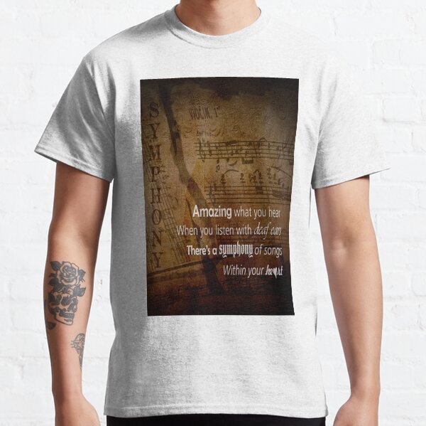 Listen - "Symphony of the Heart" Classic T-Shirt