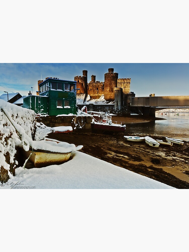 snow, castle and boats by bcash