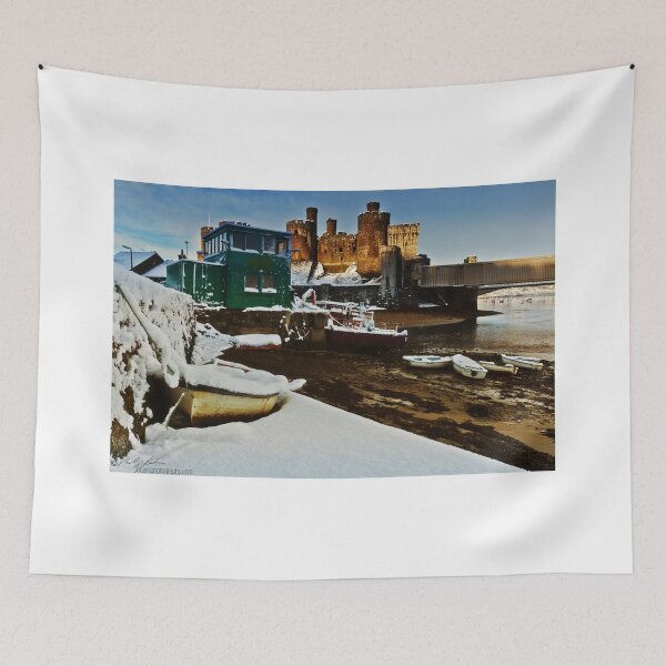 Item preview, snow, castle and boats designed and sold by bcash.