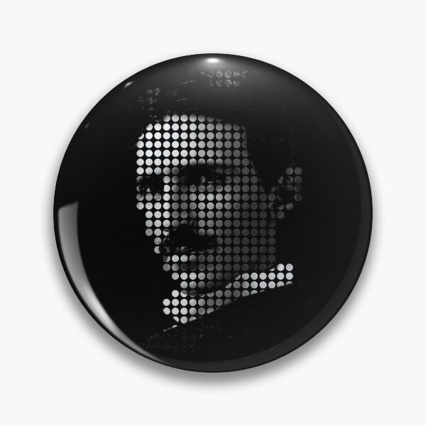 Item preview, Nikola Tesla Dotted Design - Modern Artwork designed and sold by NirvanaxStudio.