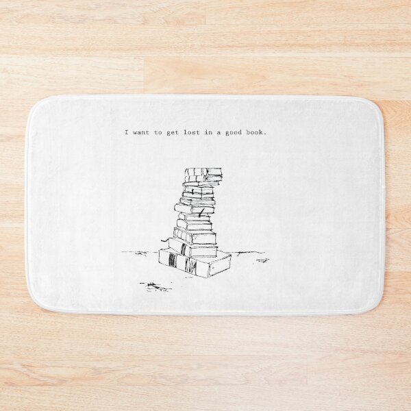 Item preview, I want to get lost in a good book. designed and sold by ArtbyAnnieGrant.