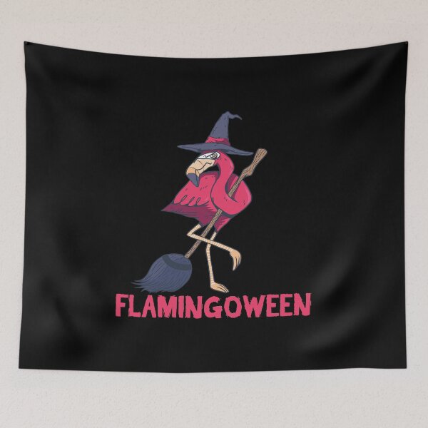 Item preview, Flamingoween Flamingo Spooky Halloween Gift designed and sold by haselshirt.