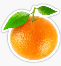 Fresh orange Sticker