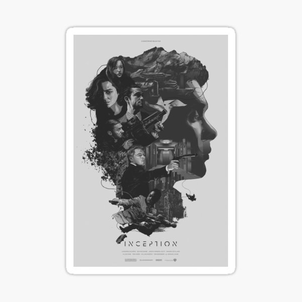 Inception Poster Sticker