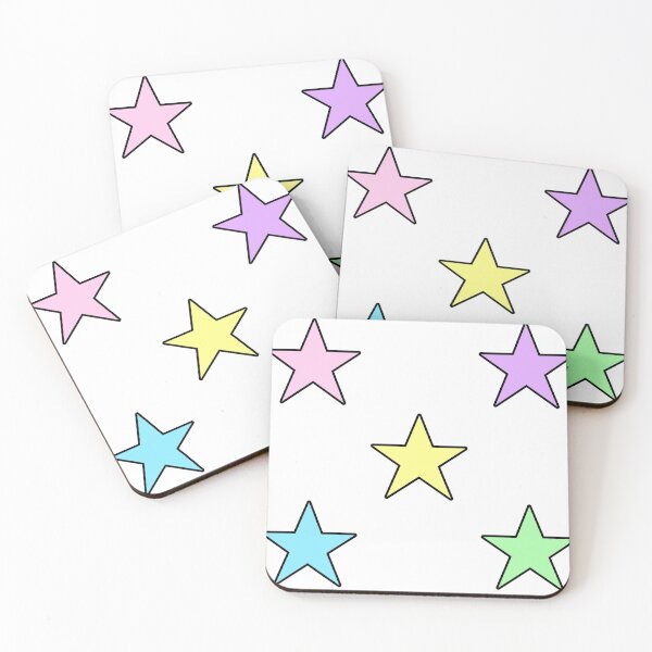 Item preview, Pastel Star Sticker Pack designed and sold by sun-kiss.