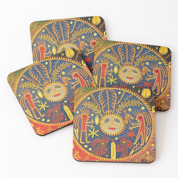 Item preview, Southwest Del Sol Fertility Ritual Huichol designed and sold by Esprit-Mystique.